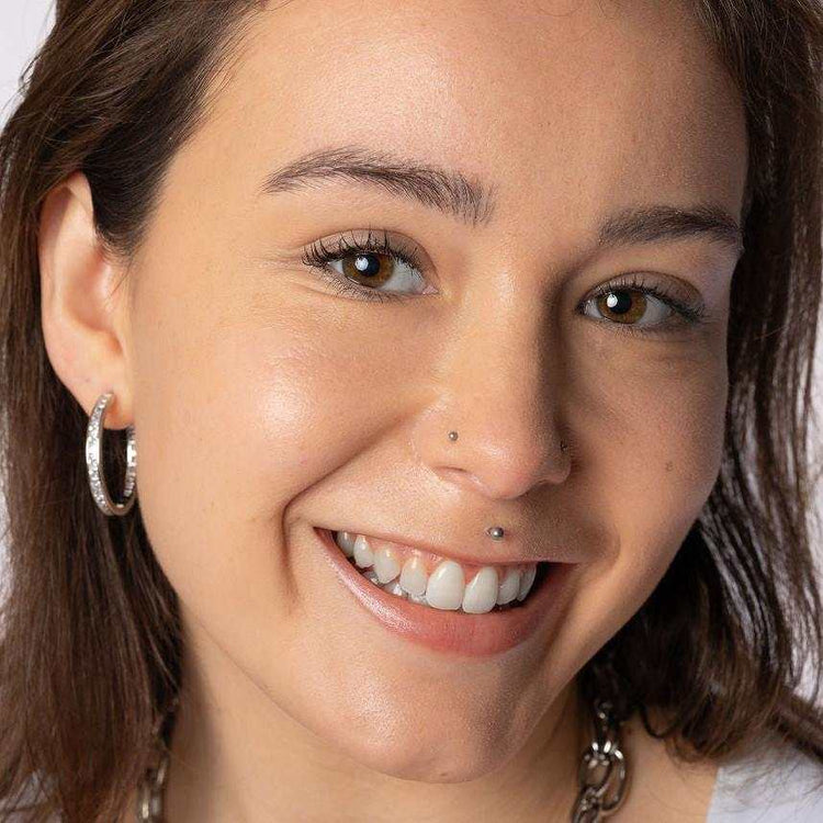 Dazzling Silver Hoop Earrings