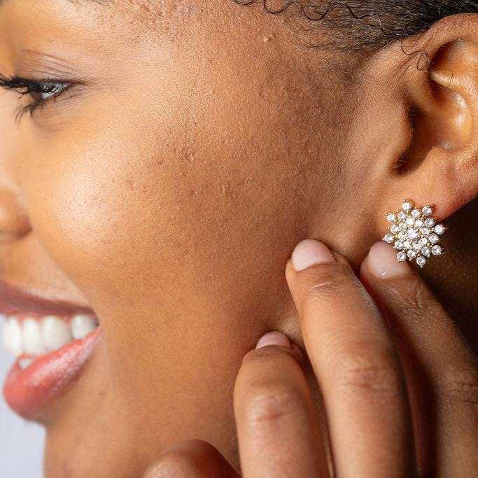 Snowflake Studs