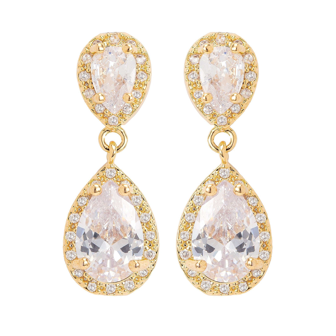 Dazzling Teardrop Earrings